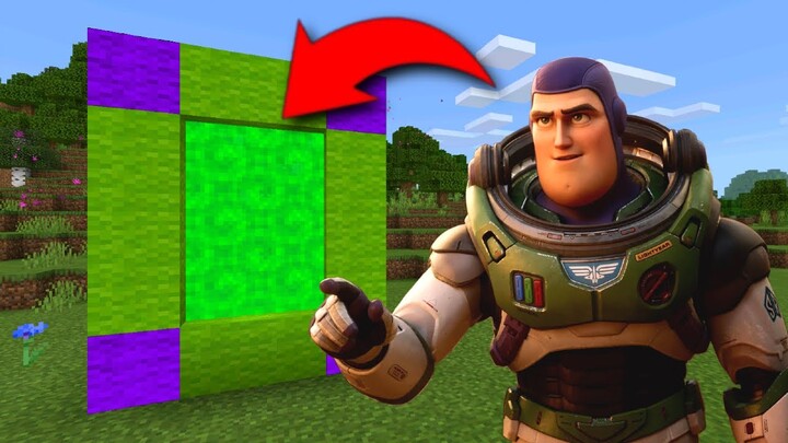 How To Make A Portal To The Buzz Lightyear Dimension in Minecraft!!!