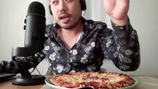 ASMR Eating Sounds - Pizza