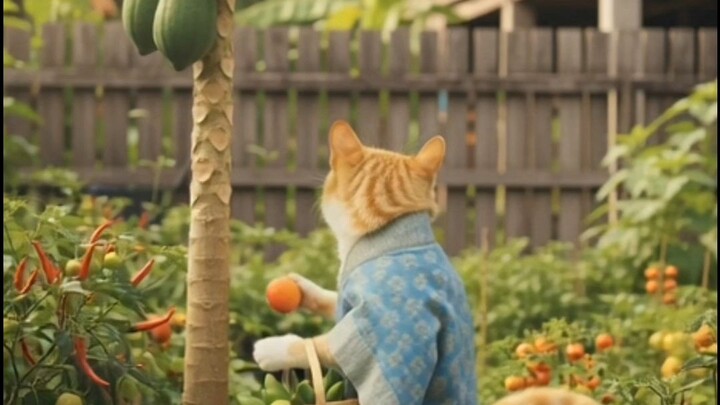 แมวส้ม สาวสวยทำส้มตำไทย อร่อยที่สุด