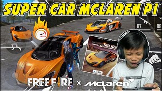 AKHIRNYA FREE FIRE PUNYA MOBIL MCLAREN + NAMBAH SPEED MAKIN KENCANG GUYS!!