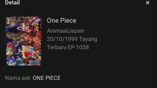 One piece menemani hari²ku