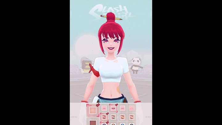 แต่งตัว ชื้ออาวุธ วิ่งเก็บเหรียญต่อสู้ Slash & Girl - Endless Run