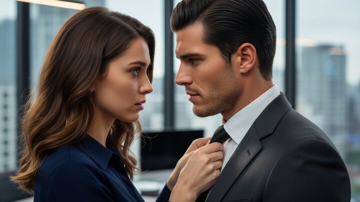 She Fixed Mafia Boss's Tie—He Whispered 'Stop Staring at My Lips or I'll Forget You're My Assistant’