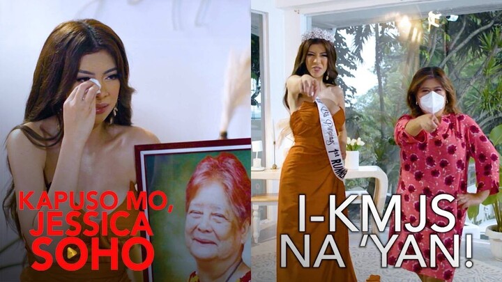 BINIBINING PILIPINAS 1ST RUNNER-UP HERLENE BUDOL, NASA #KMJS NA! | Kapuso Mo, Jessica Soho