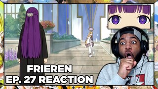 "SHE WILL PASS YOU NO MATTER WHAT YOU SAY" Frieren Episode 27 Reaction