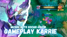 Marksman Karrie ternyata se over power ini‼️Bruno pun kena solo k1ll‼️