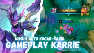 Marksman Karrie ternyata se over power ini‼️Bruno pun kena solo k1ll‼️