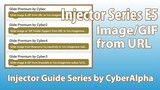 How to Use Image from URL : Injector Series E5
