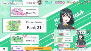 SIFAS Idol Channel Rankings [WW Week 6]