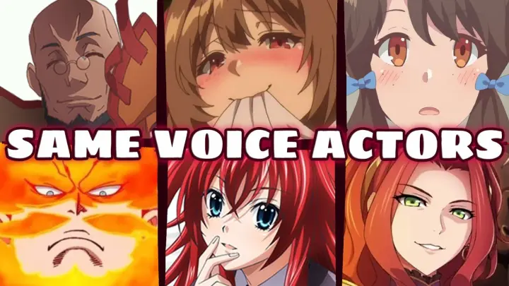 Redo of Healer All Characters Japanese Dub Voice Actors Seiyuu Same Anime Characters