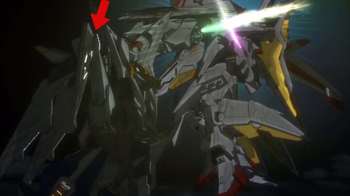 So this is the flash! Bandai HG Cauchy Gundam scene model