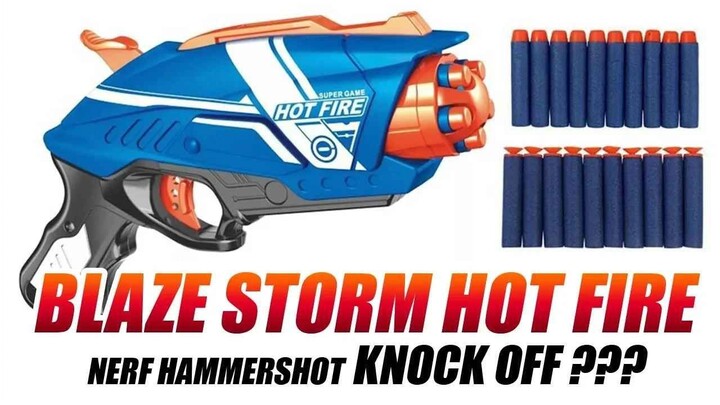 UNBOXING - Blaze Storm Soft Bullet Gun from MR.DIY Malaysia