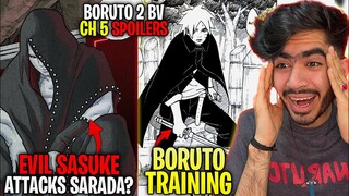 EVIL Sasuke will attack SARADA 💔| Boruto Timeskip Training | Boruto: 2 BV Ch - 5 *SPOILERS*