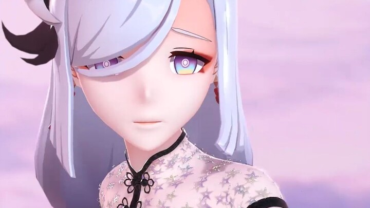 [Genshin Impact MMD/Shenhe vertical screen] This is a living sense of luxury! Genshin Impact Shenhe 