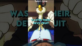 Devil Fruits That Went To WASTE #anime #onepiece #luffy #shorts