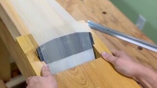 Cut the wood into pieces thinner than paper...