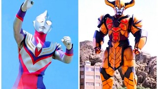 Old Heisei Ultraman vs. Ultra Galaxy Fighting Villain