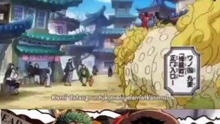 Hausoku haki Luffy  menghabisi kroco- Kroco di negeri wano