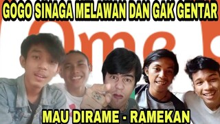 Gogo Sinaga di ajak duel by one dan mau diramekan || Ome TV Indonesia