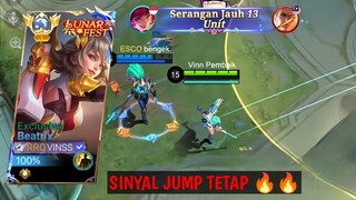 Jaringan lag tapi tetap carry game! top global beatrix