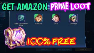 Get Amazon Drop 5 Prime Loot sa MOBILE LEGENDS for Free | Clear Tutorial | Tagalog(w/ English Sub).