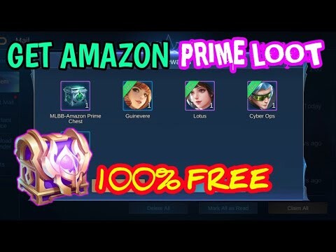 Get Amazon Drop 5 Prime Loot sa MOBILE LEGENDS for Free | Clear Tutorial | Tagalog(w/ English Sub).