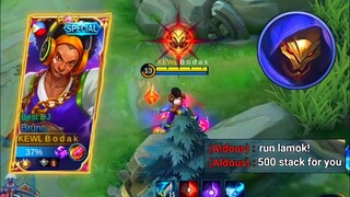 500 STACK ALDOUS CRY | MASTER BODAK | TOP GLOBAL/PHILIPPINES BRUNO | - Mobile Legends