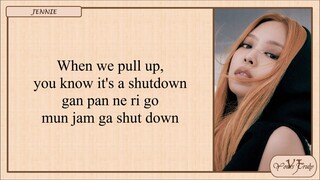 BLACKPINK - Shut Down (Easy Lyrics)