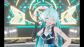 【VOCALOID MMD／4K／60FPS】Hatsune Miku【Cynical Night Plan】