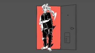 [光遇手书】串术回战（现代常服微cp向描改手书）