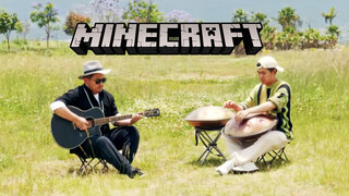 [Music]Cover of theme music in Minecraft with Hang