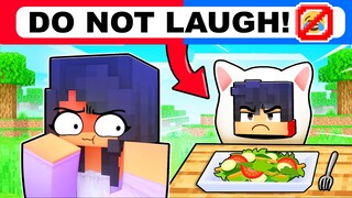 Minecraft but EXTREME DO NOT LAUGH...