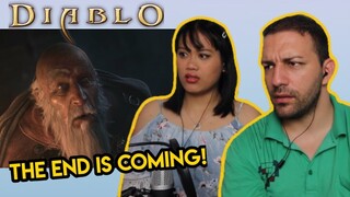 Diablo III Opening Cinematic REACTION | COUPLE REACTS