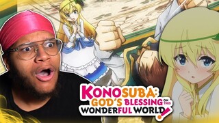 NOBLE THIEF!?! ONI SAN!! | KONOSUBA Season 3 Ep 3 REACTION!