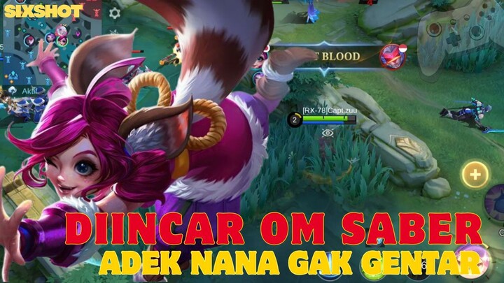 Adek Nana Diincar Terus Sama Om Saber !! - MLBB