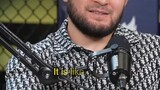 Khabib do not want to fight outside the octagon ring