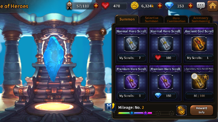 Along With The Gods Knights of Dawn: Ancient God scroll openning