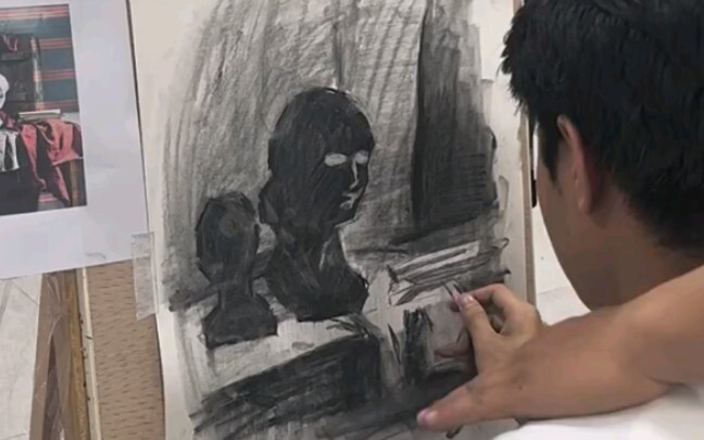 Now you know why it’s drawn so dark!