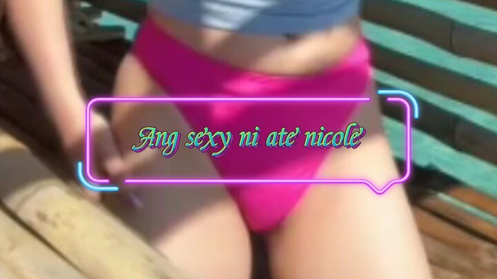 nicole prado sexy bikini pinay sobrang sexy ni ate nicole it's so hot & sexy bra & panty girl😍😍😍