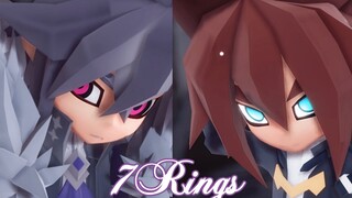 【凹凸世界MMD】【雷安】7Rings