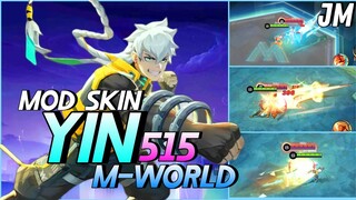 MLBB : Mod Skin Yin M-WORLD - Jin Moba