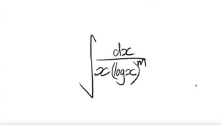 integral ∫ 1/(x (log(x))^m) dx