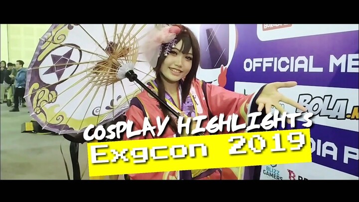 Cosplay Highlights Exgcon 2019