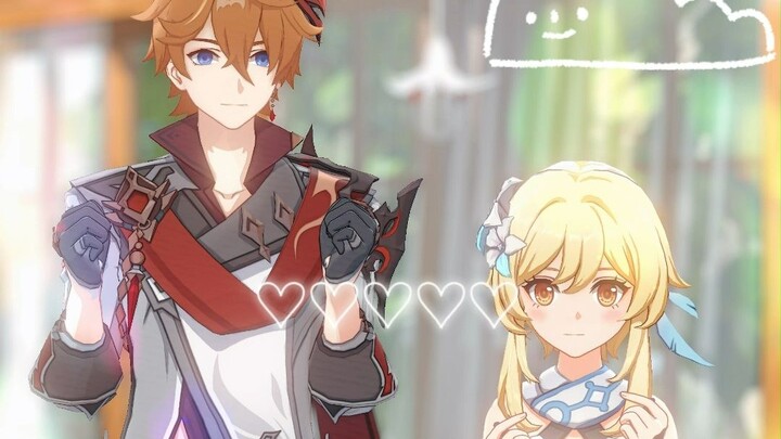 We recorded a cute dance video together (*^▽^*)