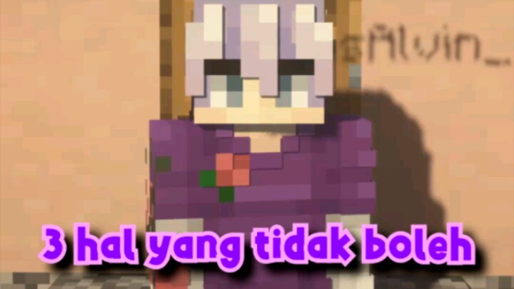 3 Hal Yang Tidak Boleh Dilakukan Pemula Di Minecraft