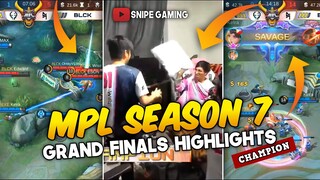 HIGHLIGHTS OF MPL SEASON 7 GRANDFINALS | TOP 20 HIGH IQ PLAYS Kelra's savage, Wise Aldous, Edward...