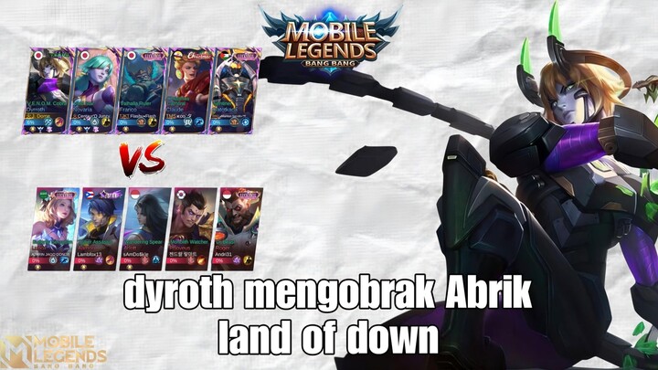 dyroth membantai habis musuh!!