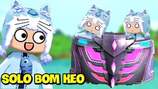 MINI GAME: MEOWPEO SOLO ĐẶT BOM KEO CỰC GẮT CÙNG FAN TRONG MINI WORLD