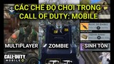 Call of Duty: Mobile | Chế độ chơi nào hợp với bạn nhất? Đấu nhiều người, Diệt Zombie hay Sinh tồn?