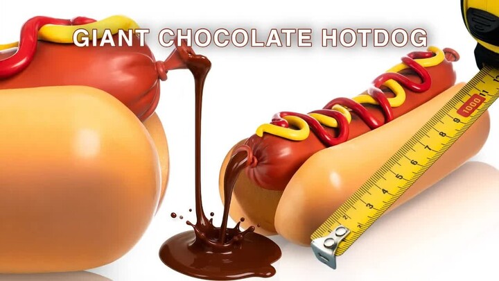 [French Pastry Master Amaury Guichon] Chocolate Hot Dog 🌭